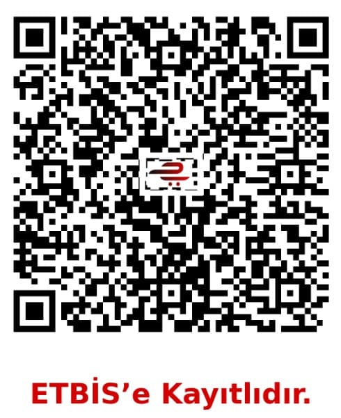 ETBİS'e Kayıtlıdır - Elektronik Ticaret Bilgi Sistemi kayıt doğrulama karekodu